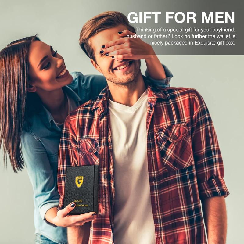 🔥Limited-Time Discount!!🔥RFID-Blocking Leather and Carbon Fiber Credit Card Holder