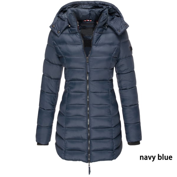 Winter women's mid-length padded jacket warm hooded jacket【FREE SHIPPING】