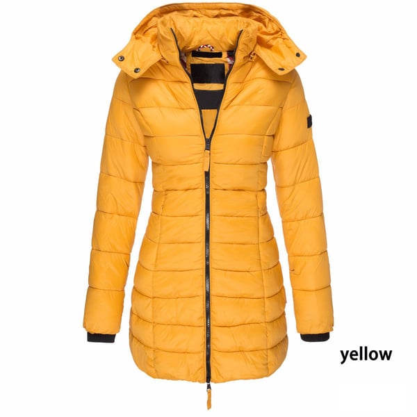 Winter women's mid-length padded jacket warm hooded jacket【FREE SHIPPING】
