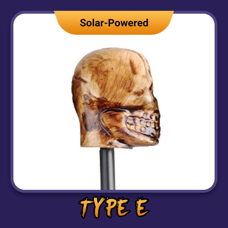 Halloween Pumpkin Garden Stake Solar Light