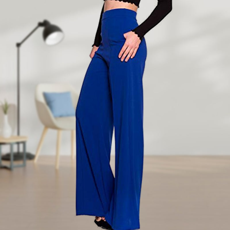 Women’s Elegant High-Waisted Wide-Leg Palazzo Pants