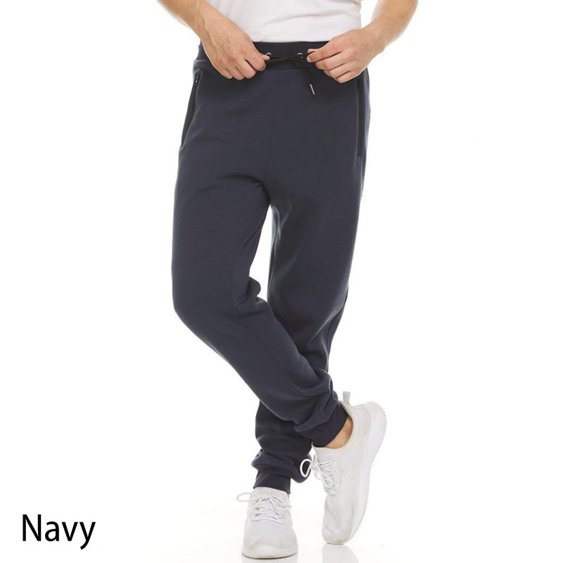 Casual Soft Solid Color Drawstring Pants