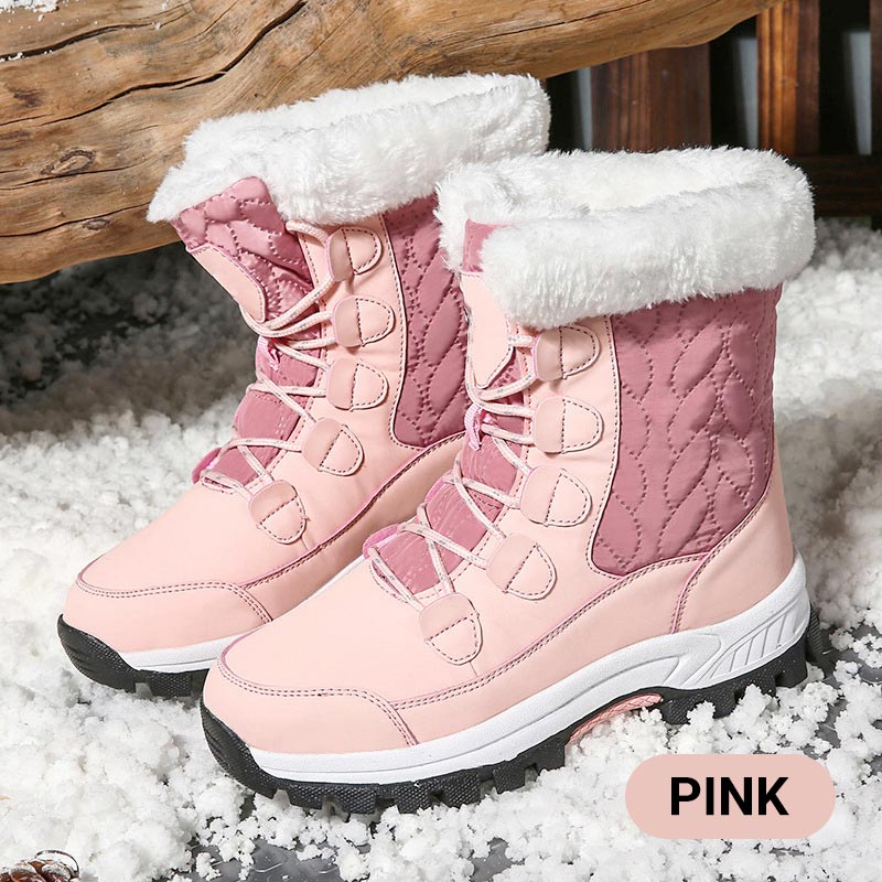 Women’s Trendy Outdoor Waterproof Non-Slip Snow Boots