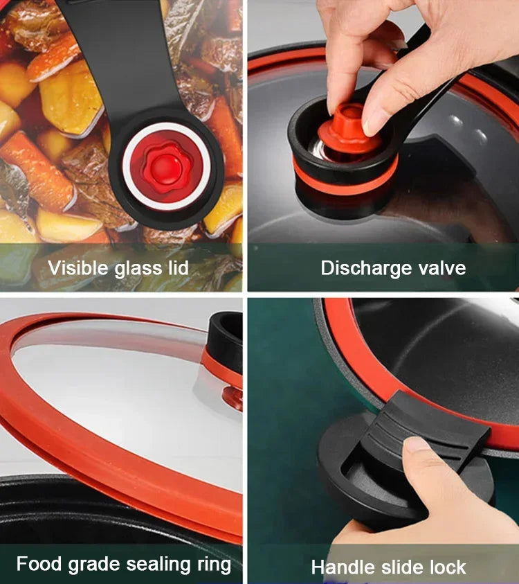 New upgrade💥Limited Time Offer-Micro Pressure Crock Pot