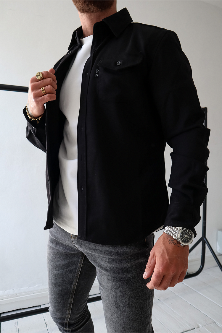 Button Down Shirt Jacket