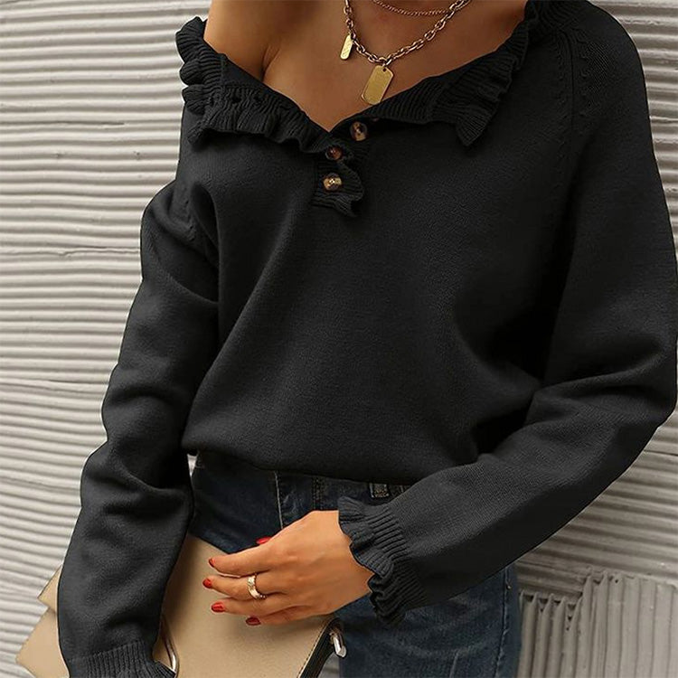 Women's Knit Pullover Sweater Tops