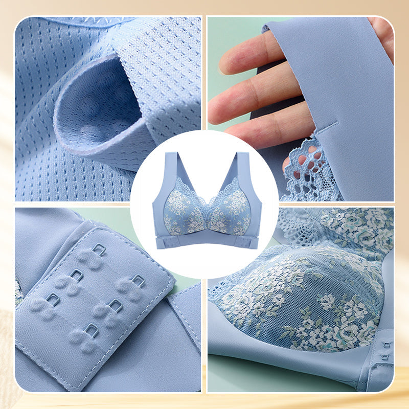 Women's Vest Bra with Side Buckle Closure