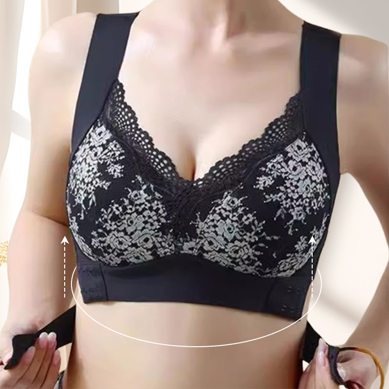 Women's Vest Bra with Side Buckle Closure