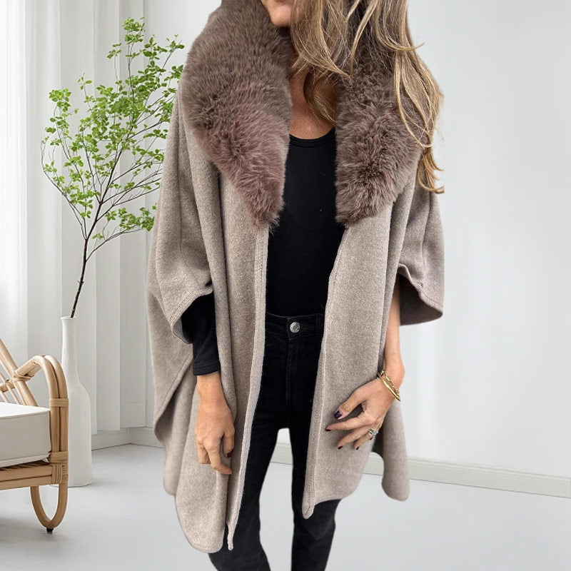 💖Limited Sale 50% OFF💖 Women's Faux Fur Collar Puffer Coat