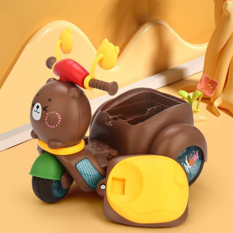 Musical Stunt Tricycle Toy with Led Lights