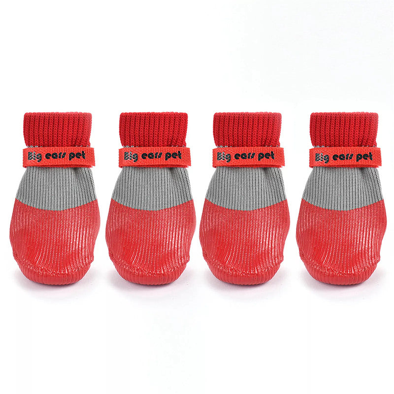 🎁Hot Sale 49% OFF🐾2 Pairs Anti-Slip Waterproof Dog Socks Shoes