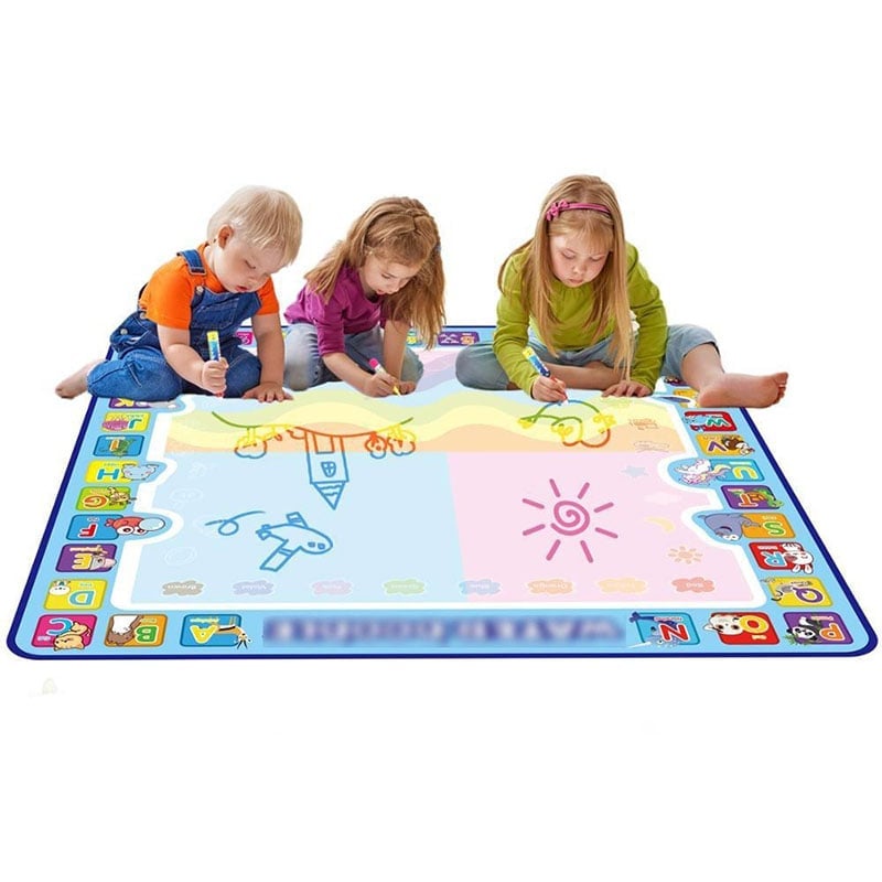 š„Last Day Promotion 50% OFF - Water Doodle Mat ,Aqua Painting Drawing Mat Mess Free Learning Toy Mat