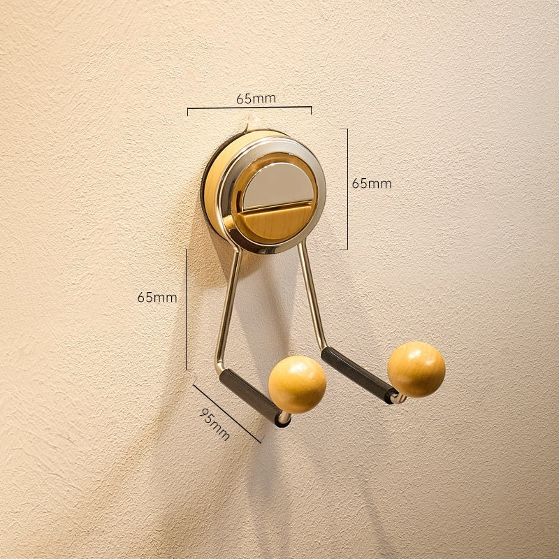 Punch-Free Suction Cup Hair Dryer Holder