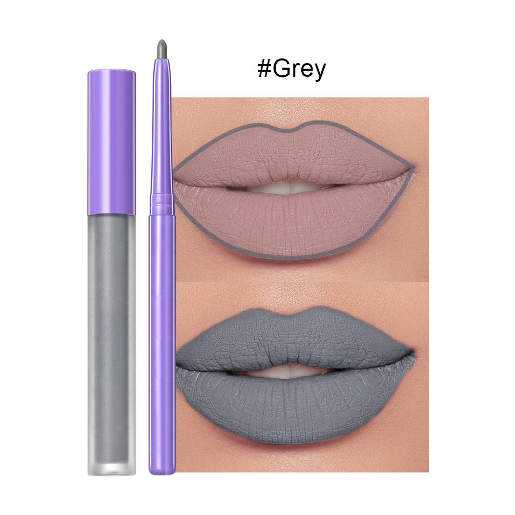 🎁Buy 1 Get 1 Free🌈Waterproof and Non-stick Matte Lipstick Gloss & Lip Liner