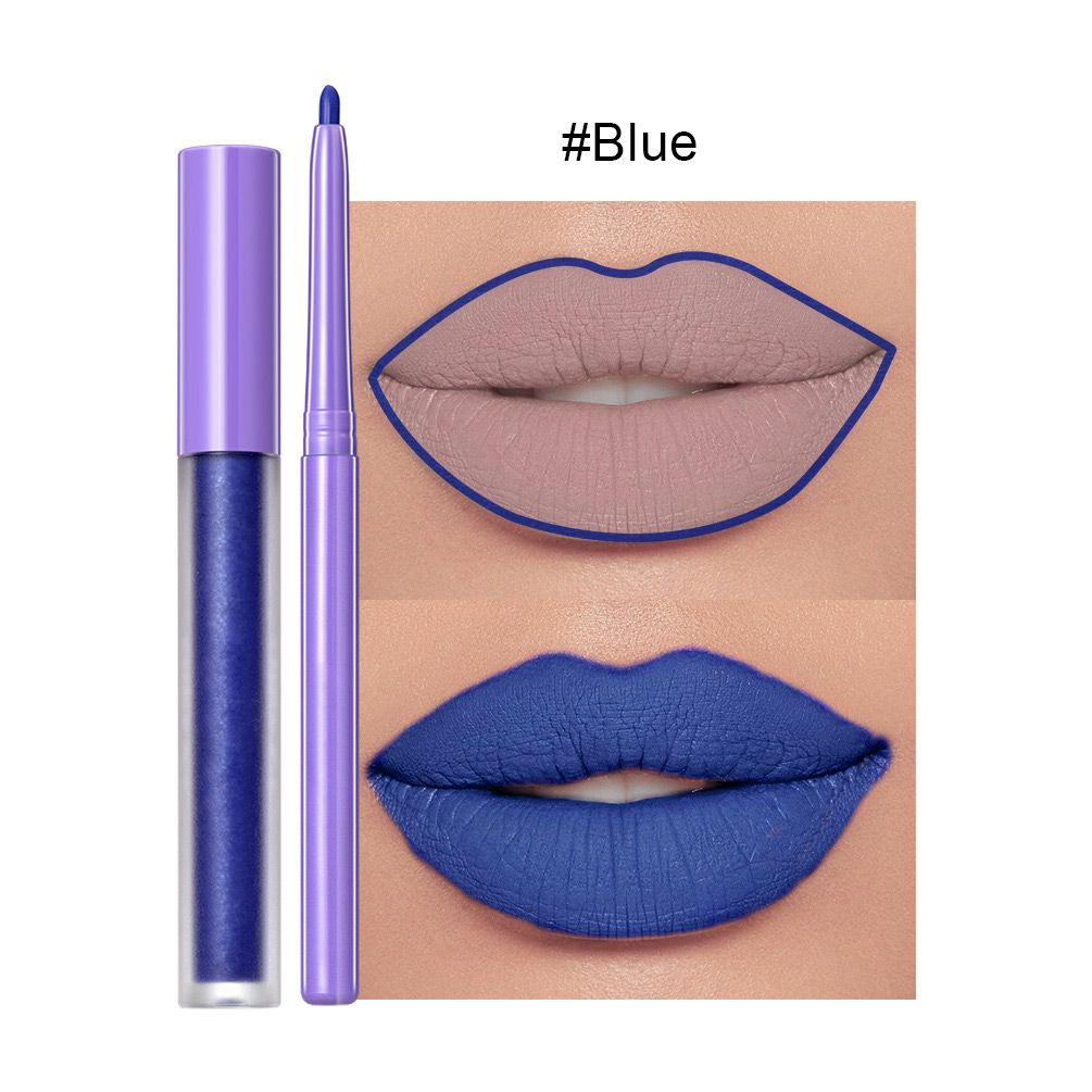 🎁Buy 1 Get 1 Free🌈Waterproof and Non-stick Matte Lipstick Gloss & Lip Liner
