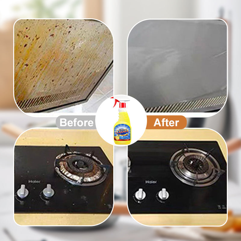 Powerful Kitchen Oil & Grease Cleaning Spray