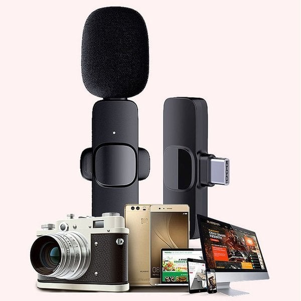 🔥New Hot Selling🪢New Wireless Lavalier Microphone
