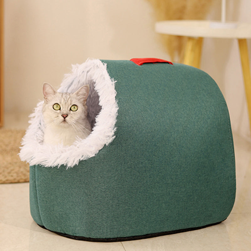 💥50% OFF🐾Winter Warm Pet Cave Bed