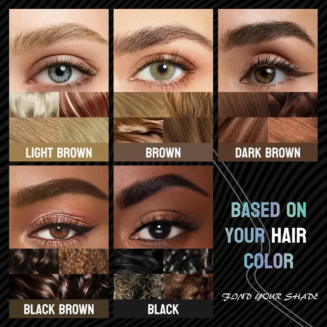 😍🔥Buy 1 Get 1 Free🔥😍Dual-Ended Eyebrow Pen