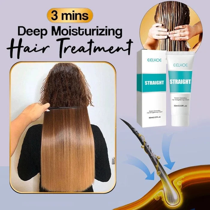 🎉Buy 2 Get 1 Free🎁Keratin Treatment Hair Straightening Cream