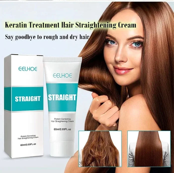 🎉Buy 2 Get 1 Free🎁Keratin Treatment Hair Straightening Cream