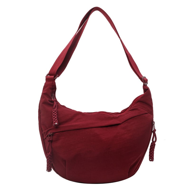 🔥Women's Fashion Plain Color Nylon Crossbody Bag