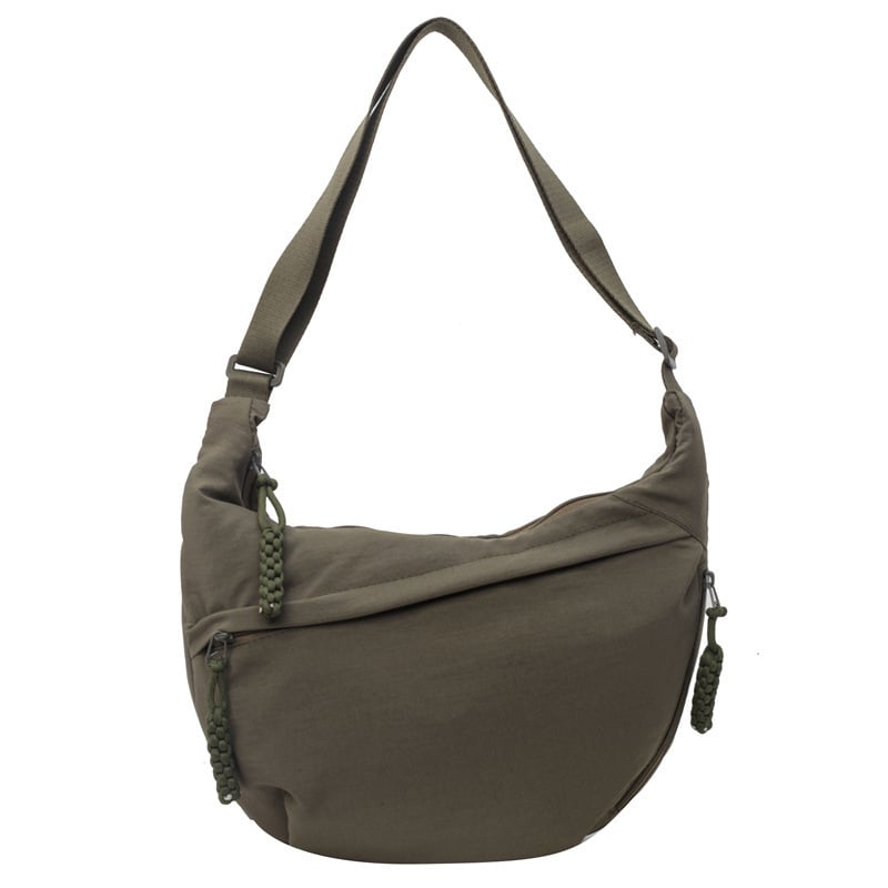 🔥Women's Fashion Plain Color Nylon Crossbody Bag