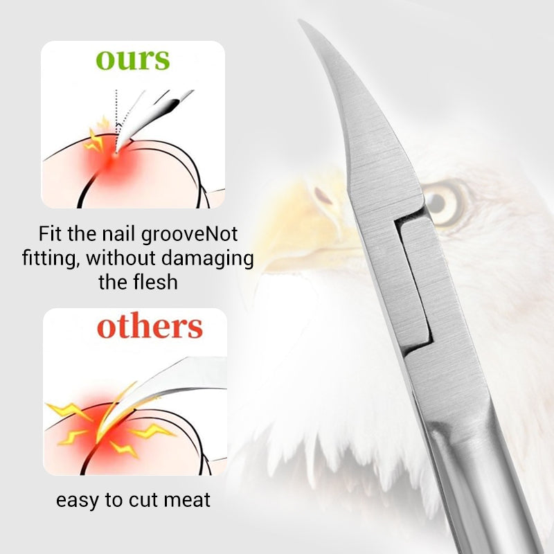 🎁Easter Hot Sale 50% off💥Angled professional nail clipper with spring
