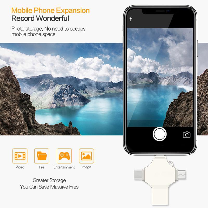💜 LAST DAY PROMOTION - 50%OFF💜4-in-1 Multi-Interface Photo Backup Stick Set