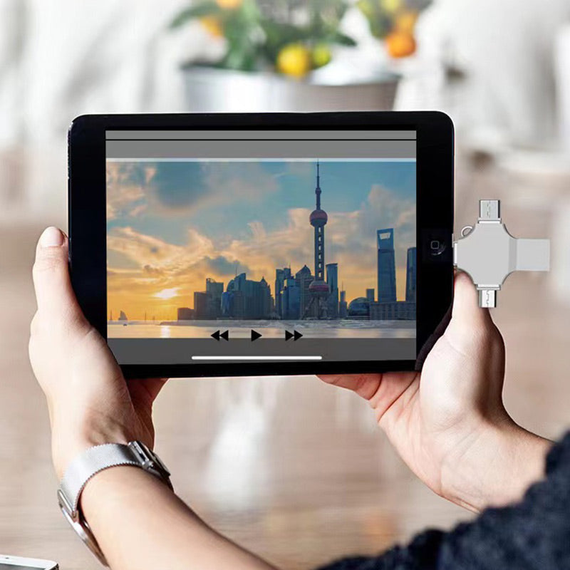 💜 LAST DAY PROMOTION - 50%OFF💜4-in-1 Multi-Interface Photo Backup Stick Set
