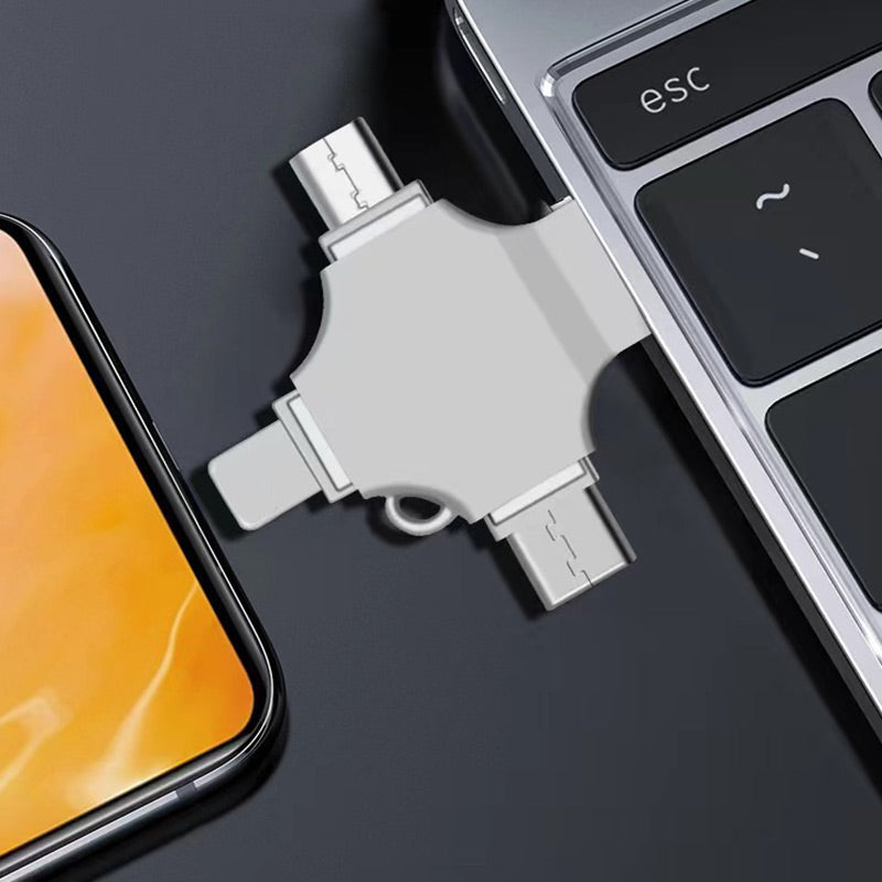 💜 LAST DAY PROMOTION - 50%OFF💜4-in-1 Multi-Interface Photo Backup Stick Set