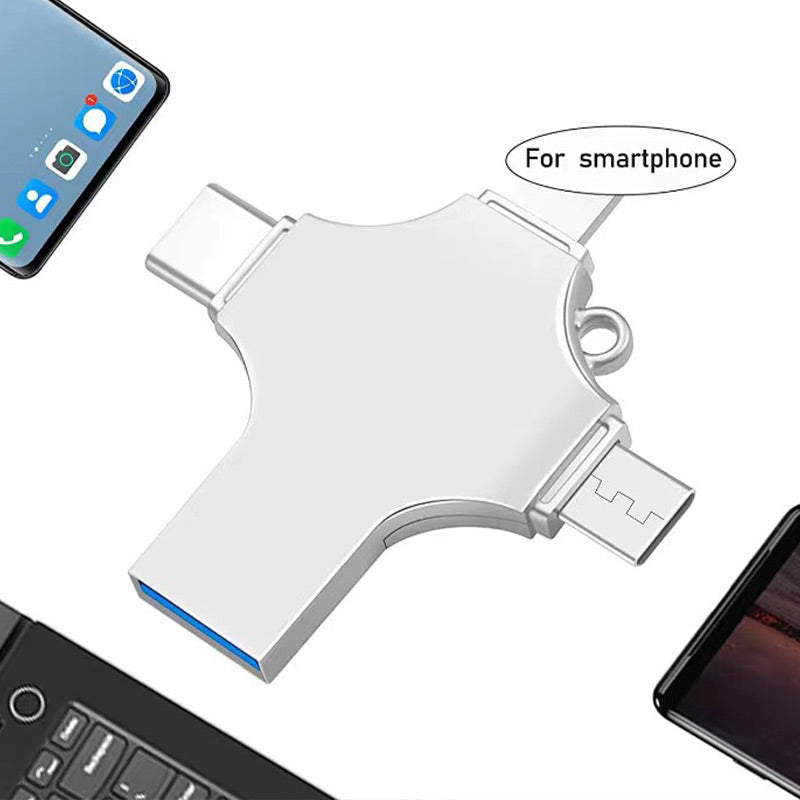 💜 LAST DAY PROMOTION - 50%OFF💜4-in-1 Multi-Interface Photo Backup Stick Set