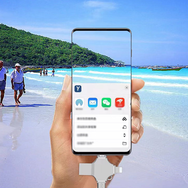 💜 LAST DAY PROMOTION - 50%OFF💜4-in-1 Multi-Interface Photo Backup Stick Set