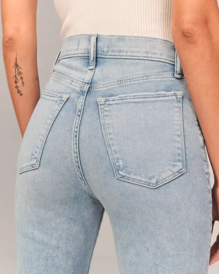 ⏰LAST DAY SPECIAL PRICE:£17.99!!🔥Ultra High Rise Stretch Flare Jean