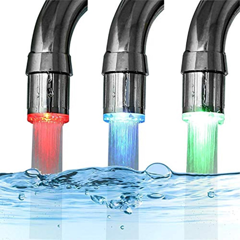 7-Color LED Stream Color Changing Water Faucet