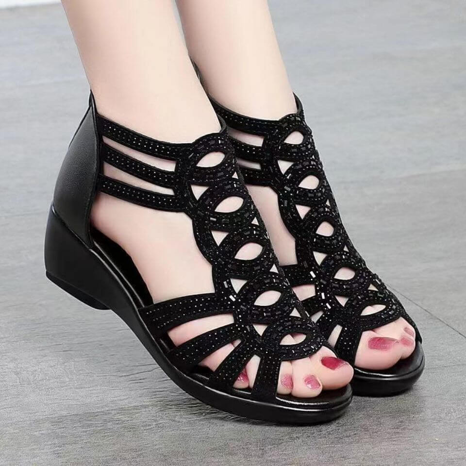 2023 Ladies Soft Sandals Roman Shoes