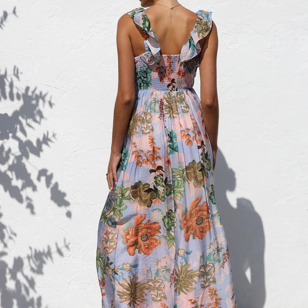 Bohemian Sunset Romance Dress