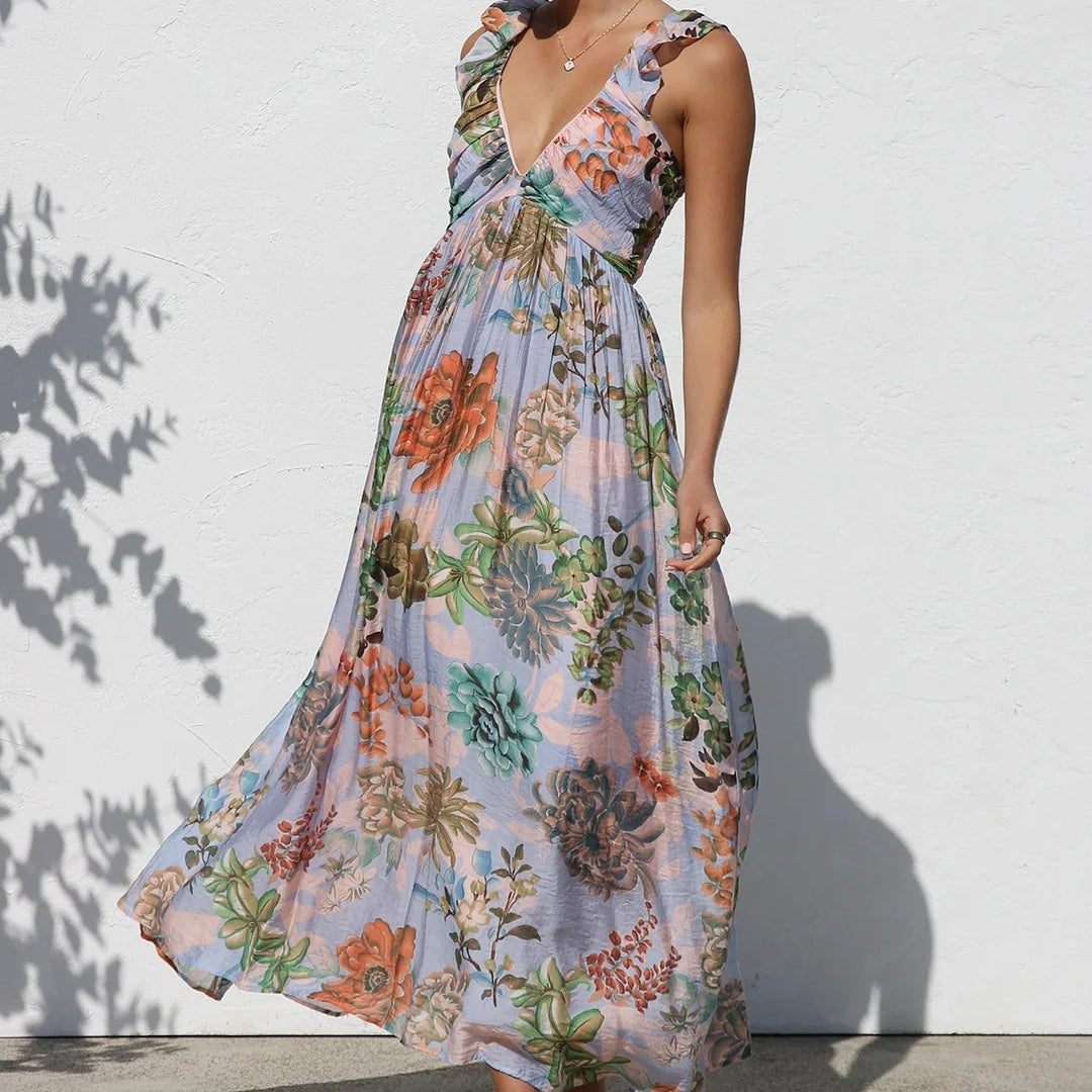 Bohemian Sunset Romance Dress