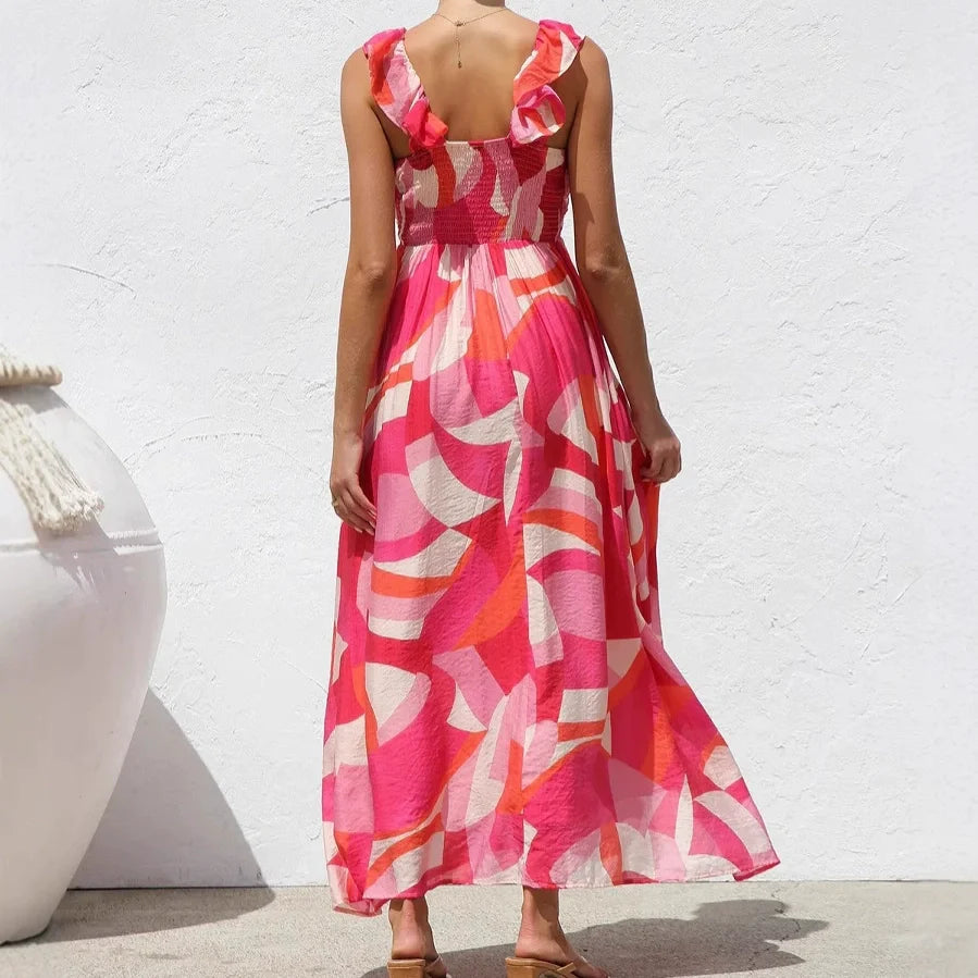 Bohemian Sunset Romance Dress