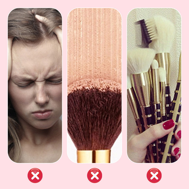 Multifunctional Portable Makeup Brush