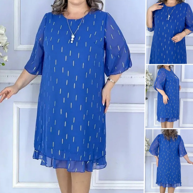 Charming Stylish Loose Lightweight Printed Dresses