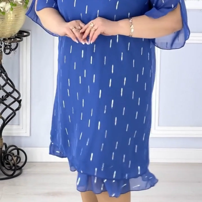 Charming Stylish Loose Lightweight Printed Dresses