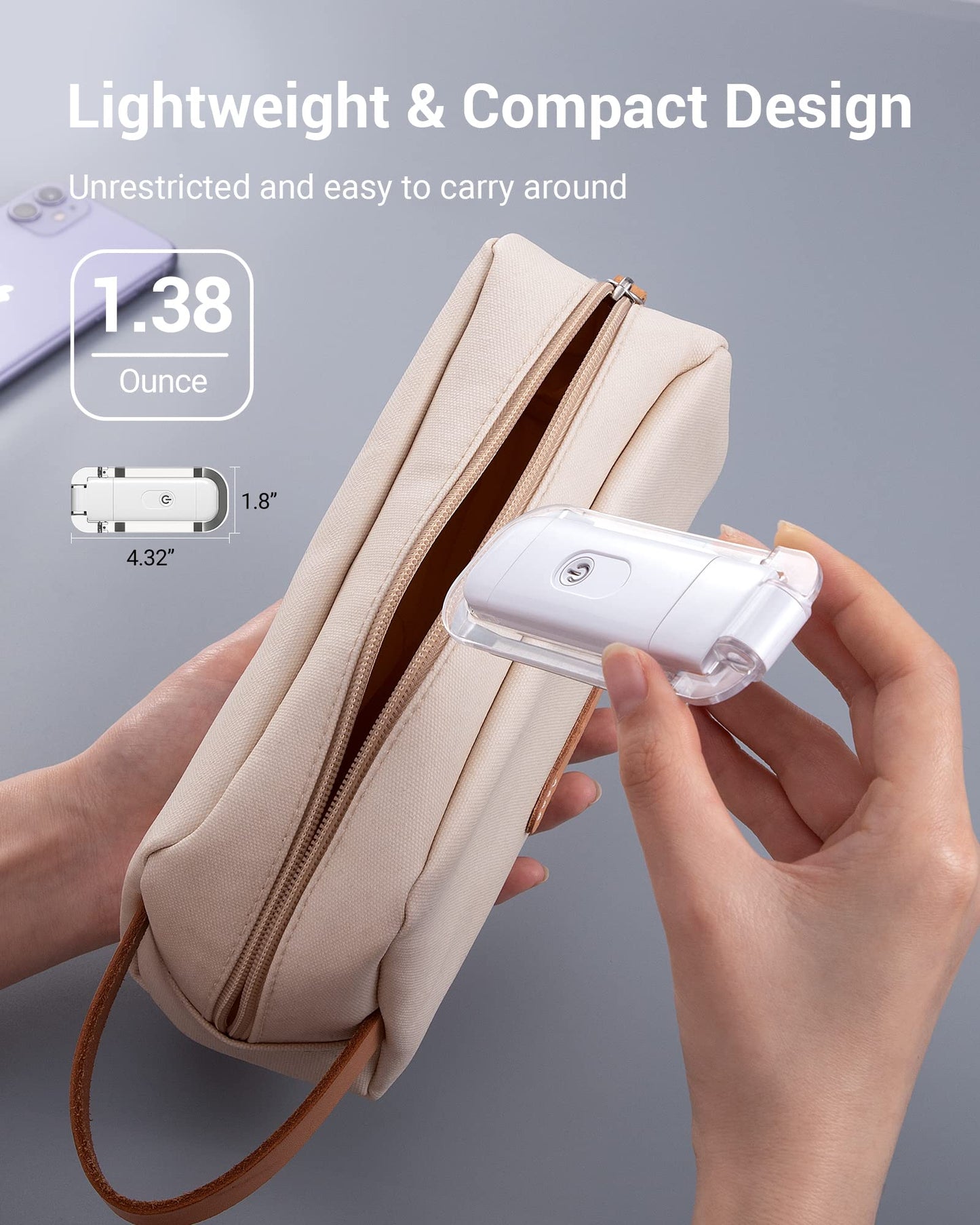 📖USB rechargeable book LED light with clip for reading in bed