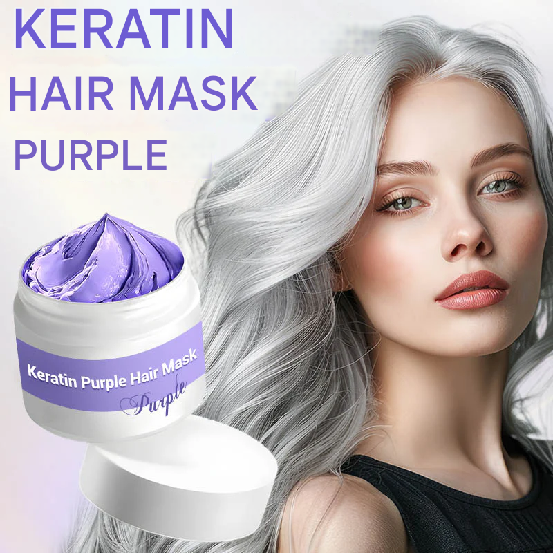 🔥Buy 2 Get 3 FERR 🎉BUY MORE SAVE MORE💜Purple Keratin Hair Mask