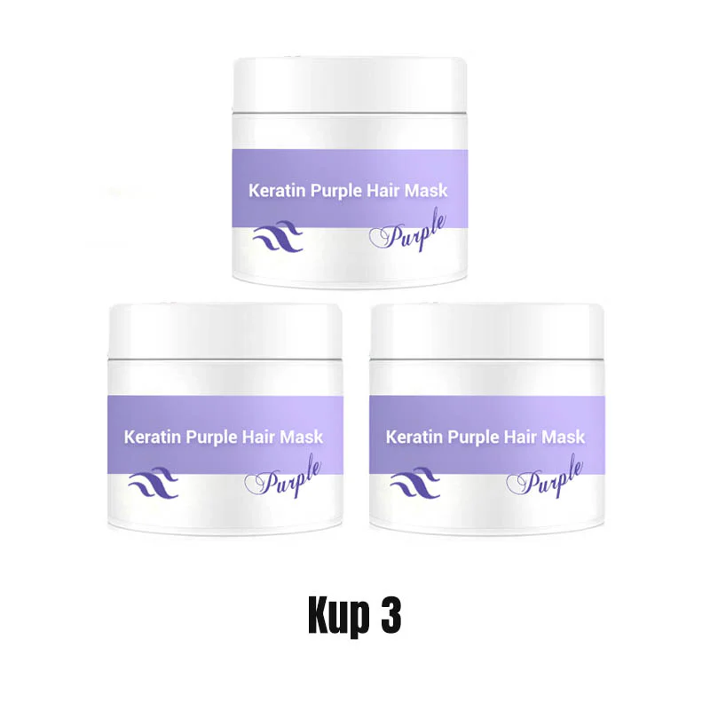 🔥Buy 2 Get 3 FERR 🎉BUY MORE SAVE MORE💜Purple Keratin Hair Mask