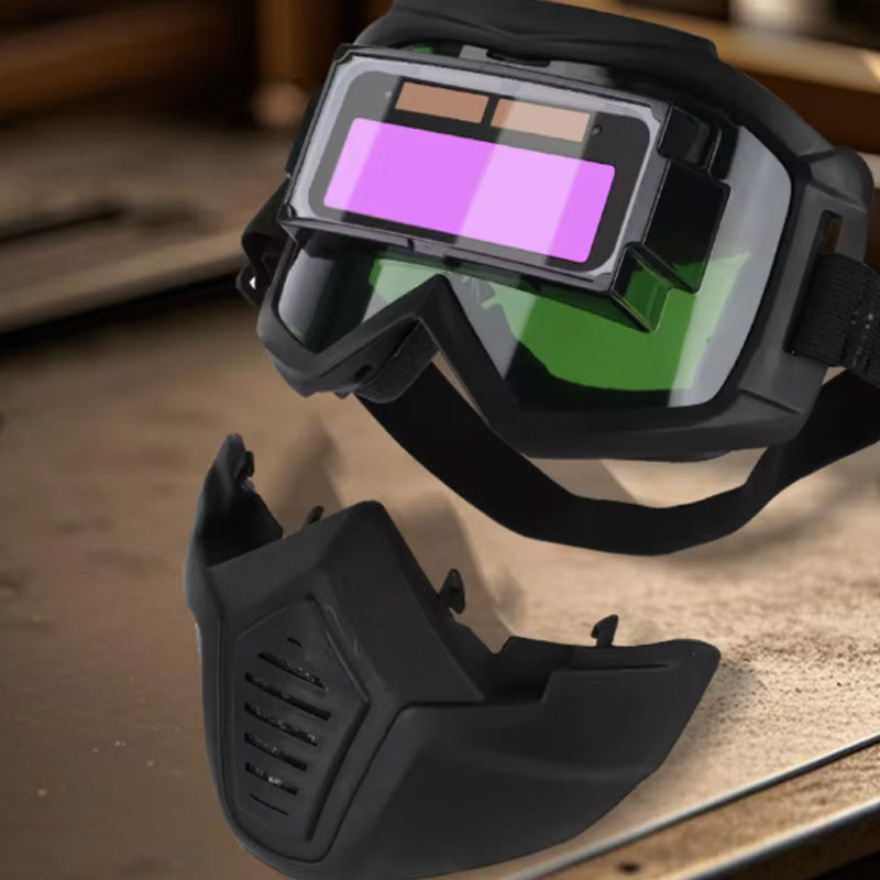 ⚡Auto-Darkening Welding Helmet for Eye Safety(50% OFF)