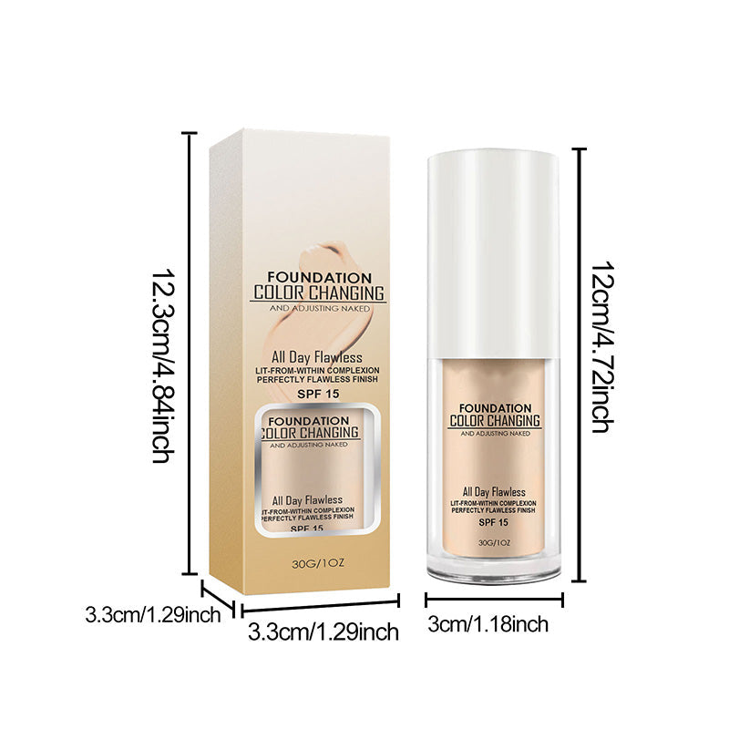 Flawless Colour Changing Foundation