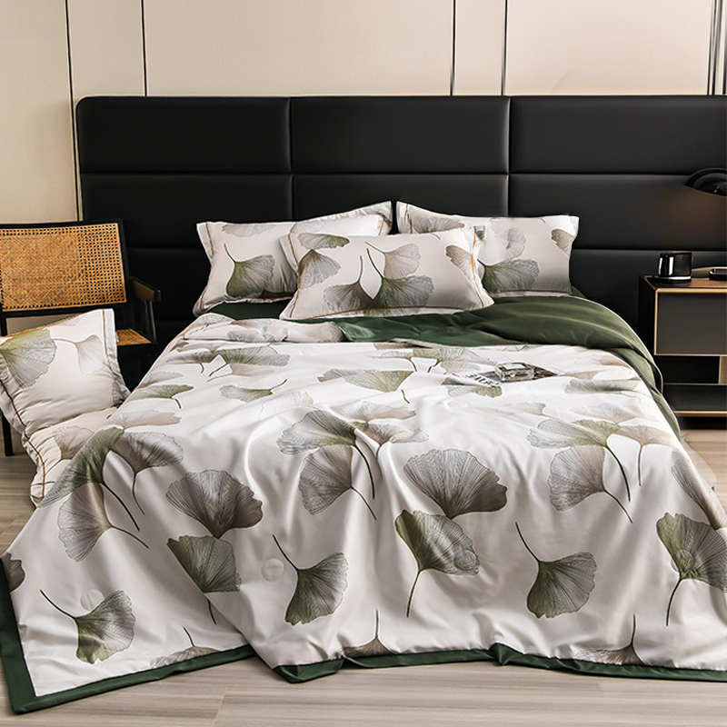 🔥Summer Limited Sale🌸Cooling Breathable Floral Bed Sheet (4-Piece Set)