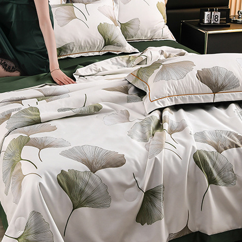 🔥Summer Limited Sale🌸Cooling Breathable Floral Bed Sheet (4-Piece Set)