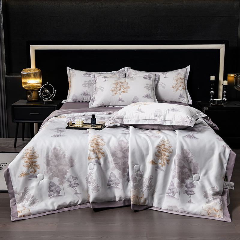 🔥Summer Limited Sale🌸Cooling Breathable Floral Bed Sheet (4-Piece Set)